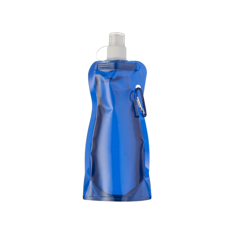 SQUEEZE DOBRÁVEL 450ML COM MOSQUETÃO SQ173A