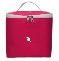 BOLSA TÉRMICA CAPACIDADE 5L COM ZIPER 140 X 190 X 140 MM EM NYON70 PLASTIFICADO BT240B