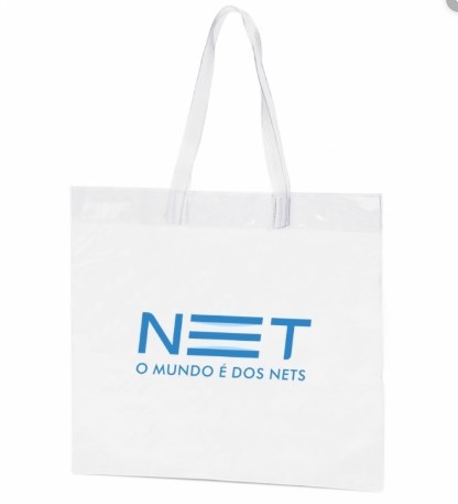BOLSA EM PVC 40X40CM TRANSPARENTE BT240C