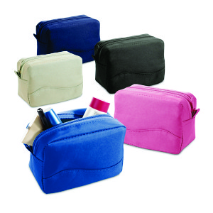 NECESSAIRE EM MICROFIBRA 13.5 X 9.5 X 6.5CM NC238D