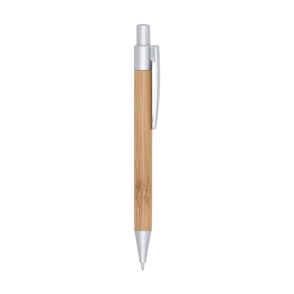 CANETA BAMBU COM DETALHE PLÁSTICO CE106C