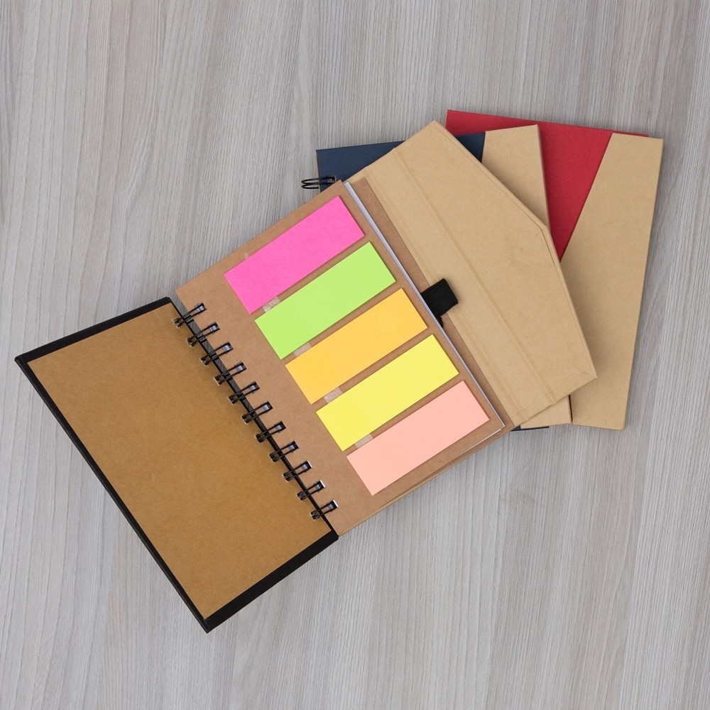 BLOCO DE ANOTAÇÕES COM POST IT - FECHA IMÃ 16.5x13.5cm BA200A