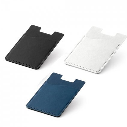 PORTA CARTÕES EM ALUMINIO COM TECNOLOGIA BLOQUEIO RFID COM AUTOCOLANTE PC252E