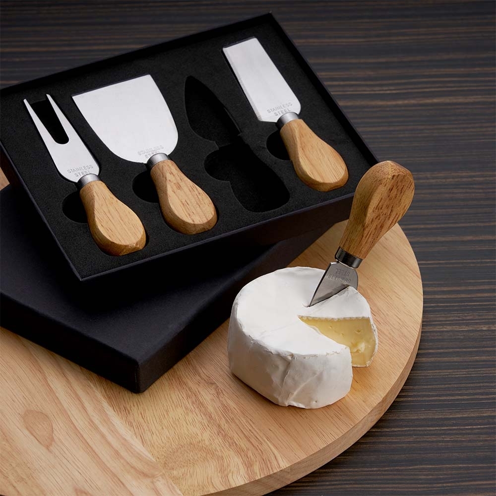 KIT QUEIJO 4 PEÇAS NO ESTOJO KTQ236