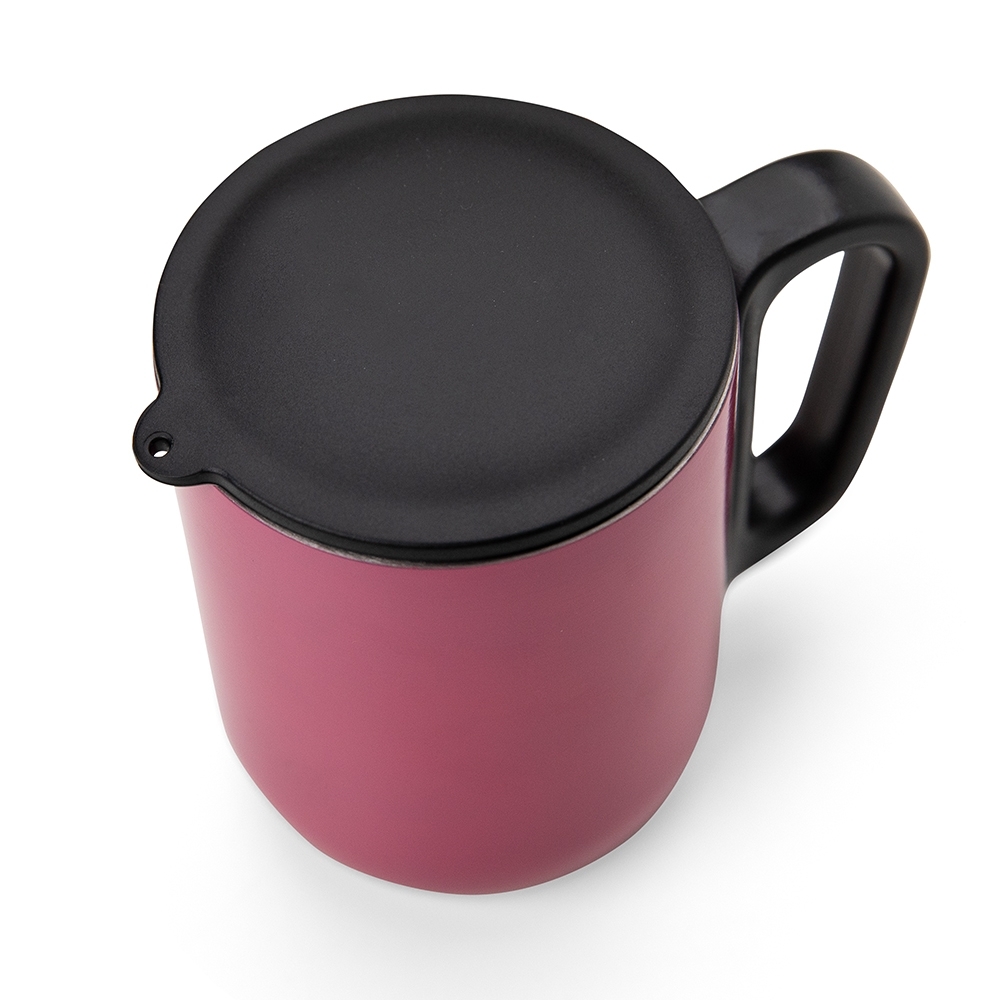 CANECA INOX PAREDE DUPLA COM TAMPA 250ML CA165J2