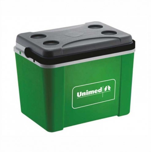 CAIXA TÉRMICA QUADRADO 20 LATAS - 12L 24X35X26CM CT701