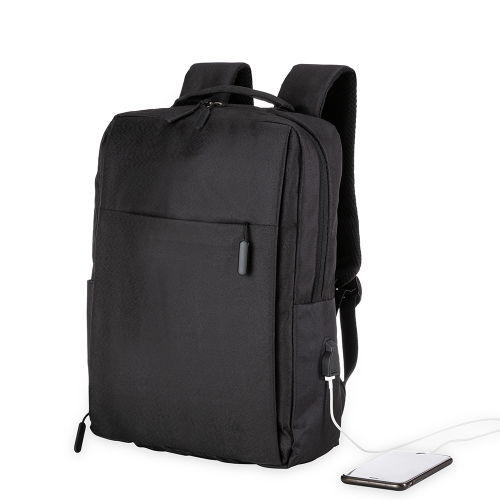MOCHILA NYLON 21L NOTEBOOK 15.6 COM SUPORTE USB MO237A