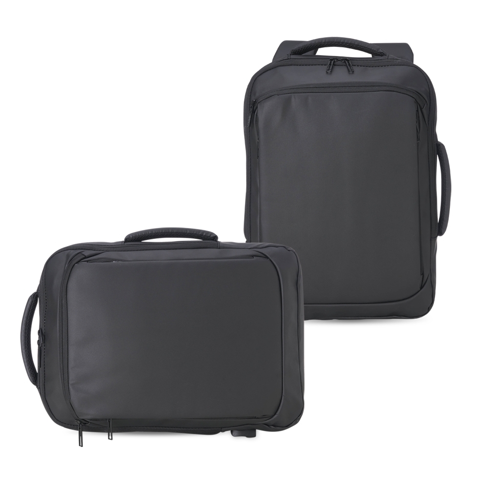 MOCHILA EM COURO SINTÉTICO 17L PARA NOTEBOOK ATÉ 15.6 MO237D2