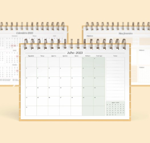 Calendário de Mesa