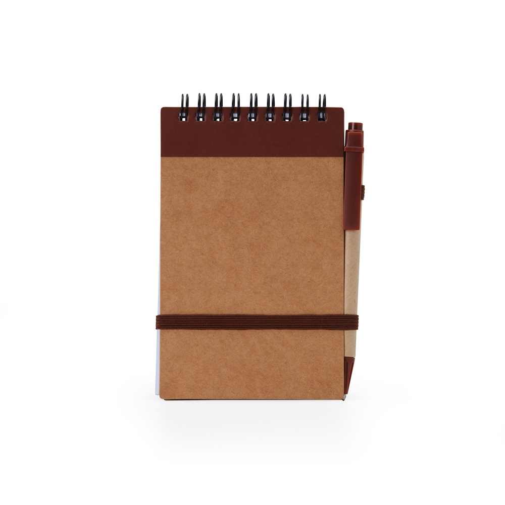 BLOCO DE ANOTAÇÕES ECO COM CANETA 15X9CM BA201F