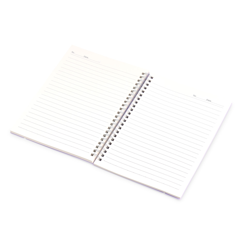 CADERNO COM CAPA EM PLASTICO E ELASTICO 21X14CM COM 80 FOLHAS MARFIM BA159M