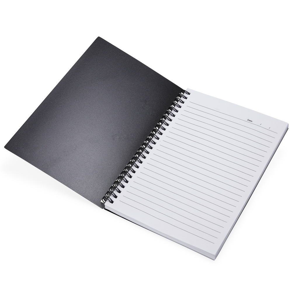 CADERNO WIRE-O COM CAPA PLÁSTICA 21X14CM COM 80 FOLHAS BA159N