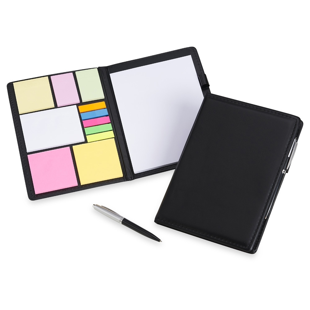 KIT PARA ANOTAÇÕES COM CANETA 22X16CM BA182A