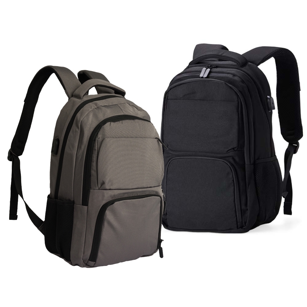 MOCHILA EM POLIESTER 30L USB PARA NOTES ATÉ 15.6 MO237D5