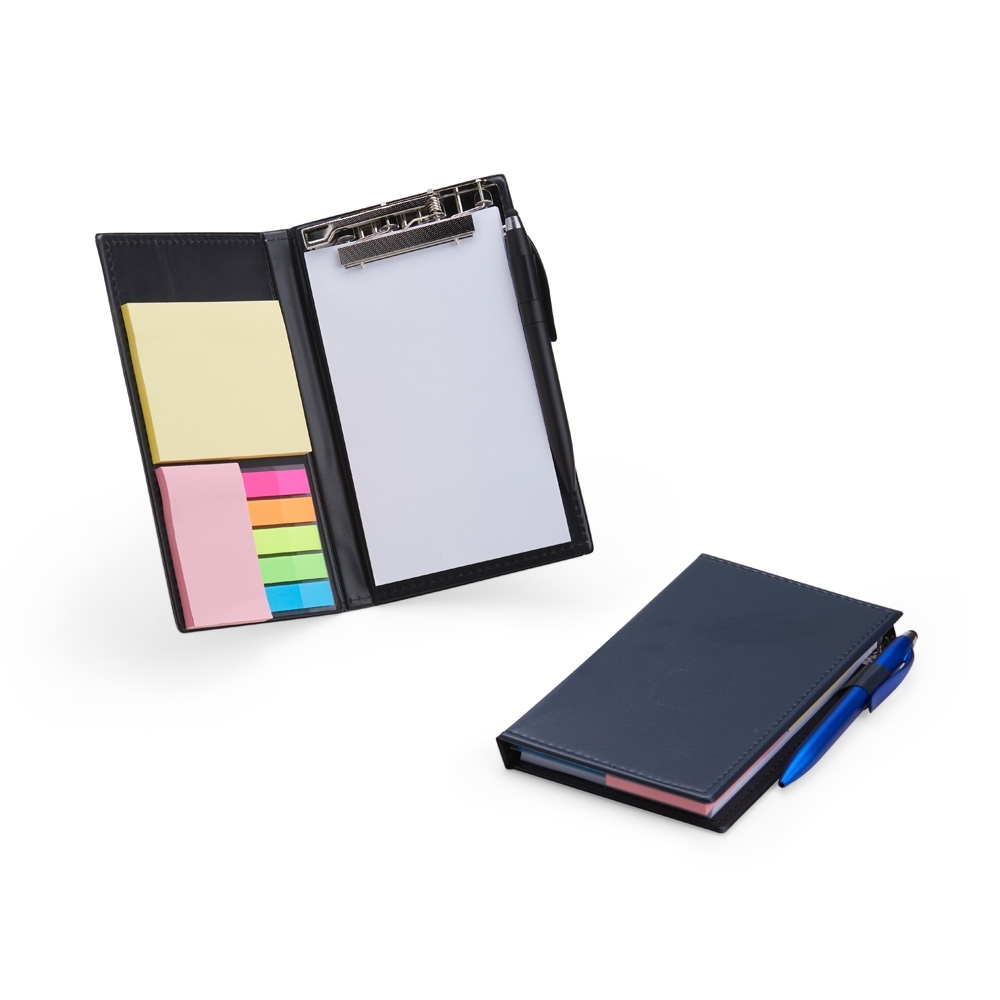 KIT PARA ANOTAÇÕES COM CANETA 19X12CM BA182B