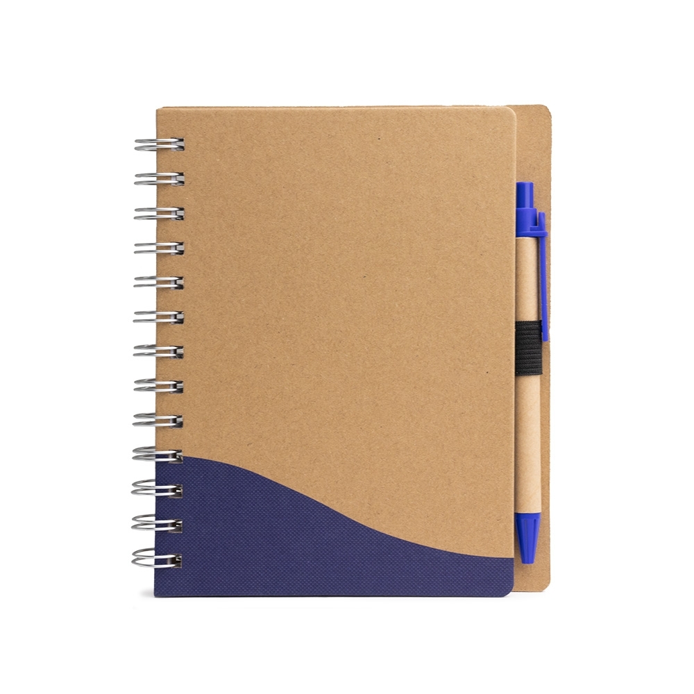 CADERNO ECOLÓGICO COM CANETA 17,9X14,6CM BA201C2