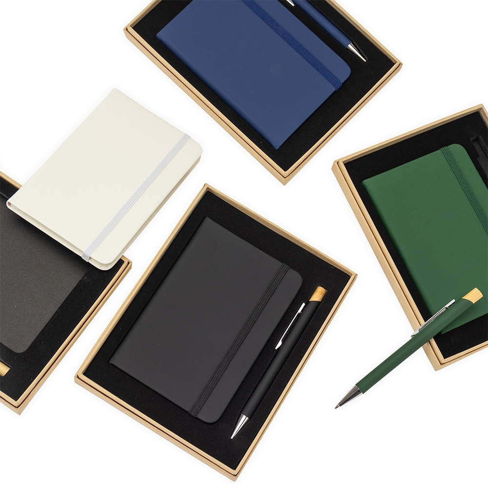 KIT EXECUTIVO MOLESKINE E CANETA METAL KT132H
