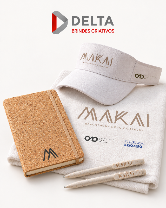 Kits corporativos personalizados: como montar um kit que realmente faça sentido para quem recebe